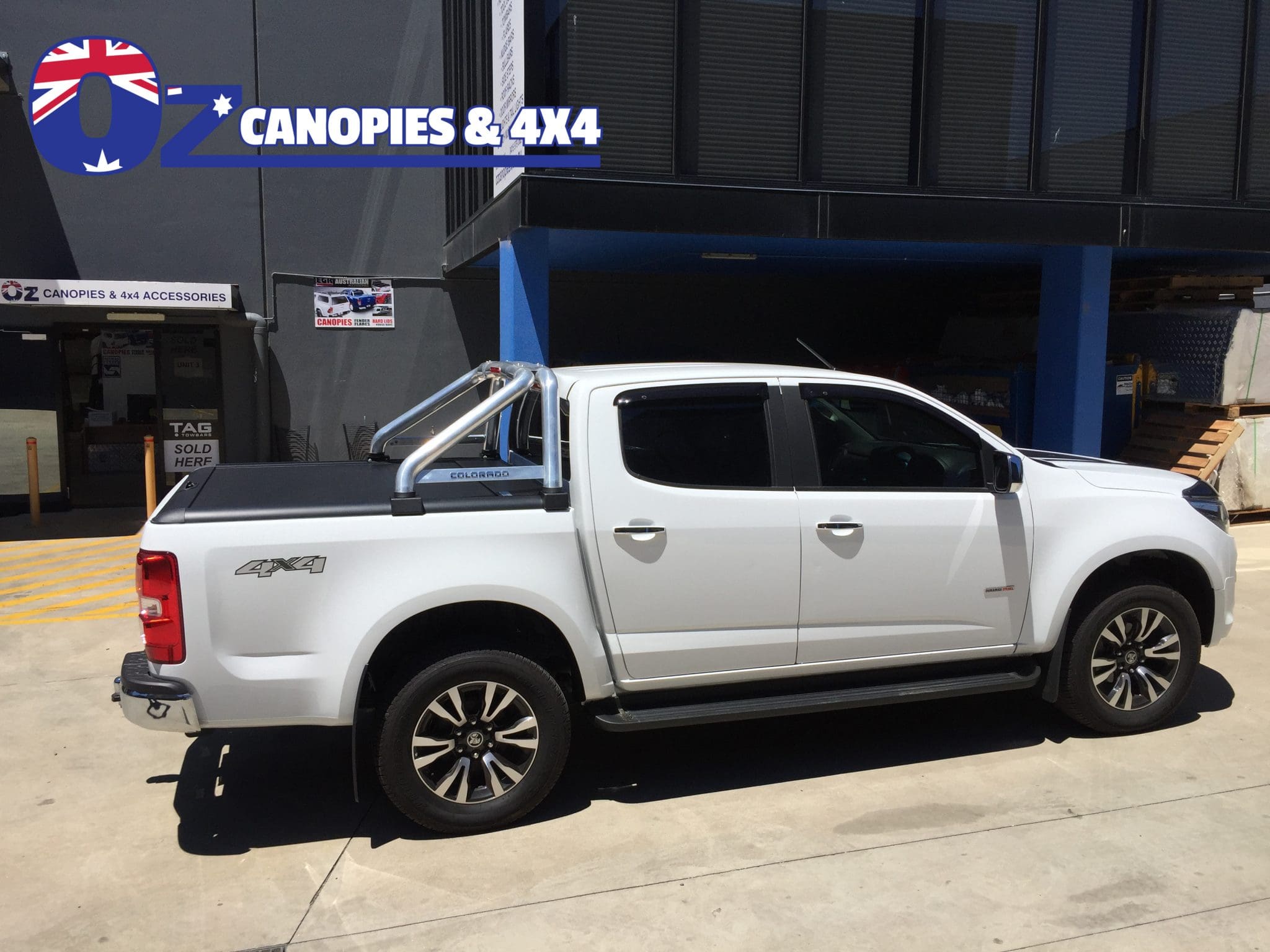 Holden Rg Colorado Roller Shutter Cover Tonneau Hard Lid 2012 Current Oz Canopies Accessories