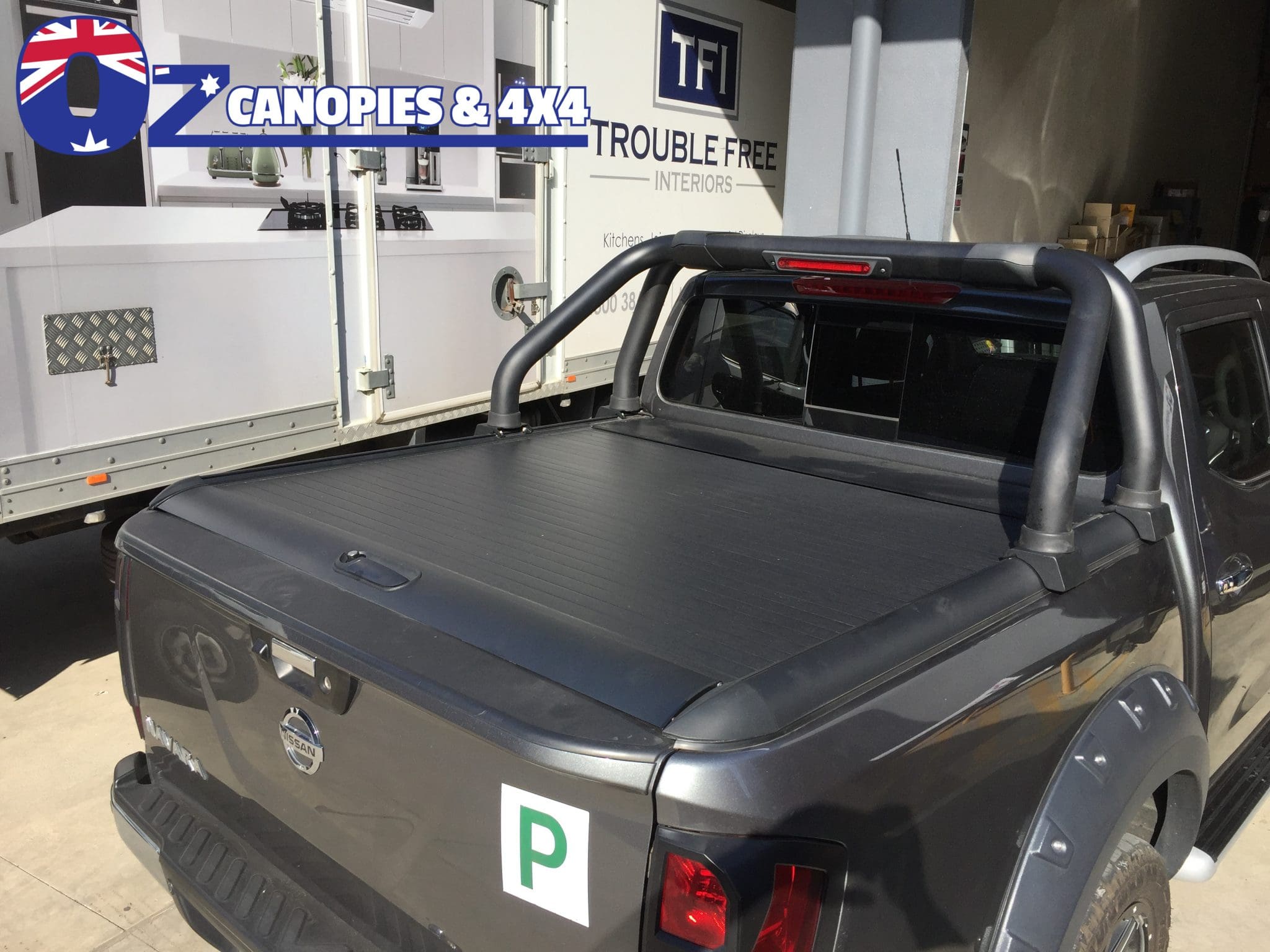 Nissan Navara D23 Np300 Roller Shutter Cover Tonneau Hard Lid 2014 Current Oz Canopies Accessories