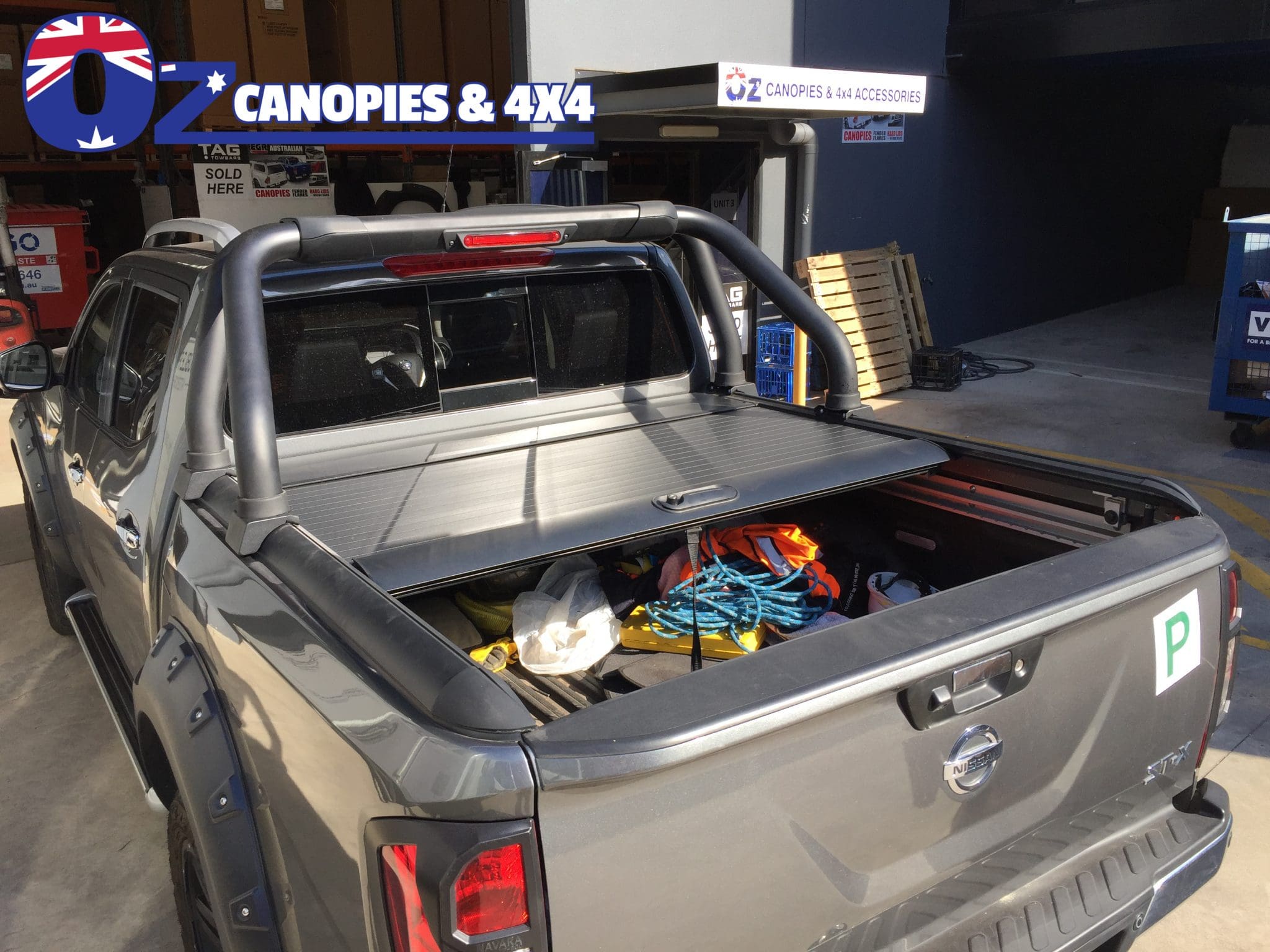 Nissan Navara D23 Np300 Roller Shutter Cover Tonneau Hard Lid 2014 Current Oz Canopies Accessories