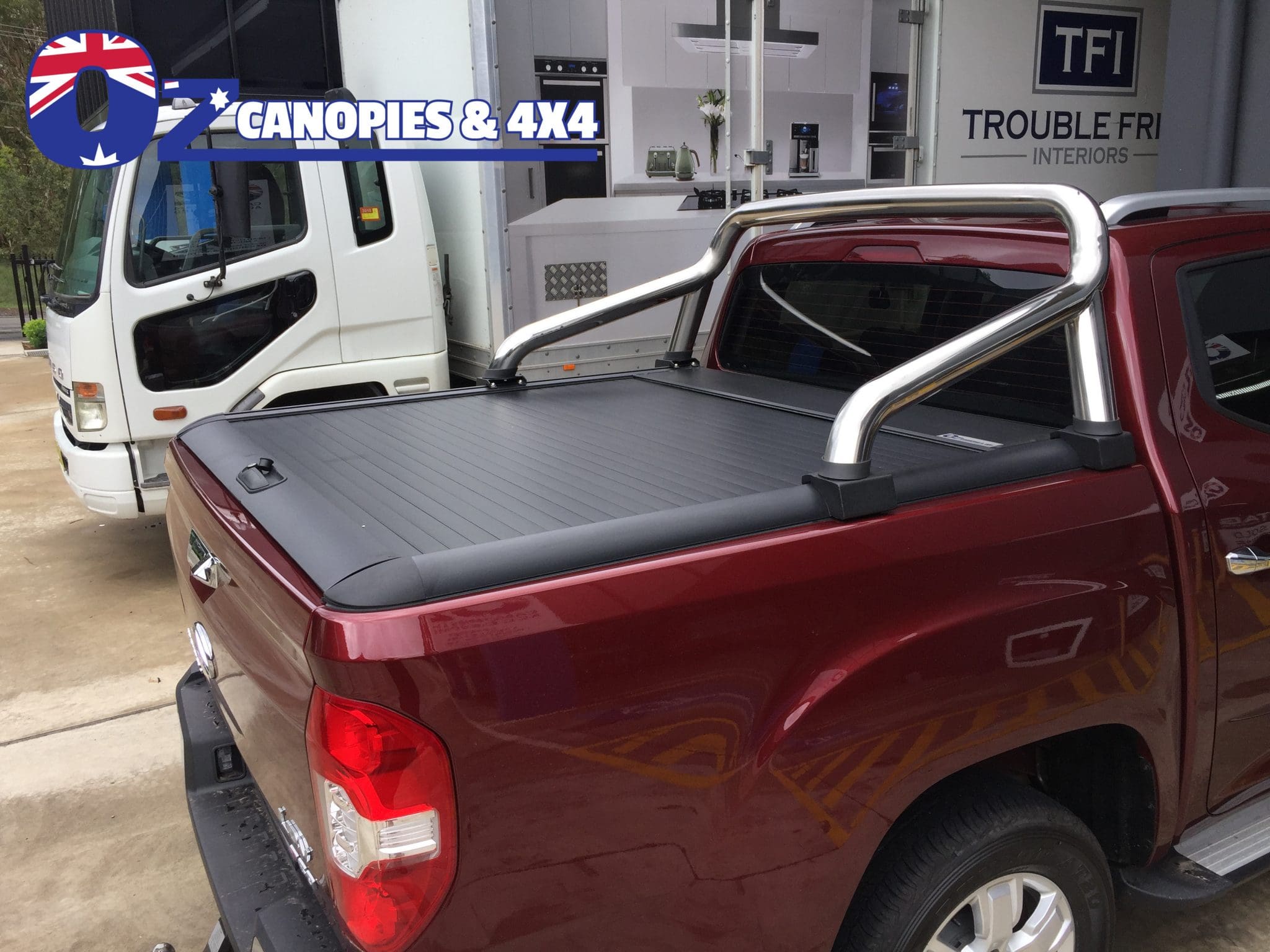 Ldv T60 Dual Cab Roller Shutter Tonneau Cover Hard Lid 2017 Current Oz Canopies Accessories