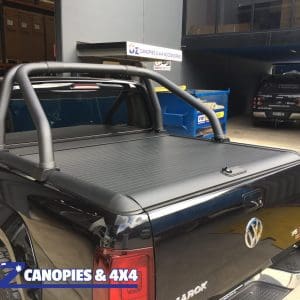 Volkswagen Vw Amarok Roller Shutter Cover Tonneau Hard Lid 2011 Current Oz Canopies Accessories