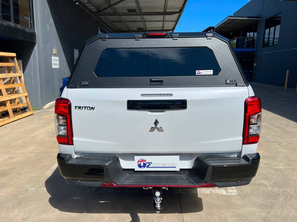 Mitsubishi Triton MQ MR 2015 to 01/2024 Heavy Duty Steel Black Canopy